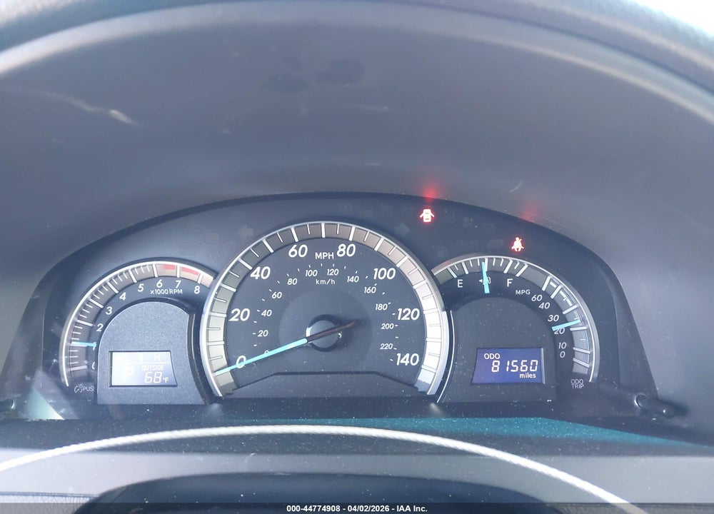 2013 TOYOTA CAMRY SE VIN: 4T1BF1FK5DU212828