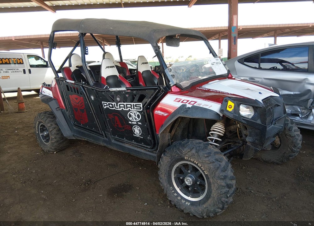 2011 POLARIS RANGER RZR 4 VIN: 4XAXH76A3BB413139