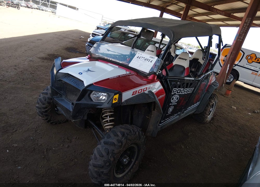 2011 POLARIS RANGER RZR 4 VIN: 4XAXH76A3BB413139