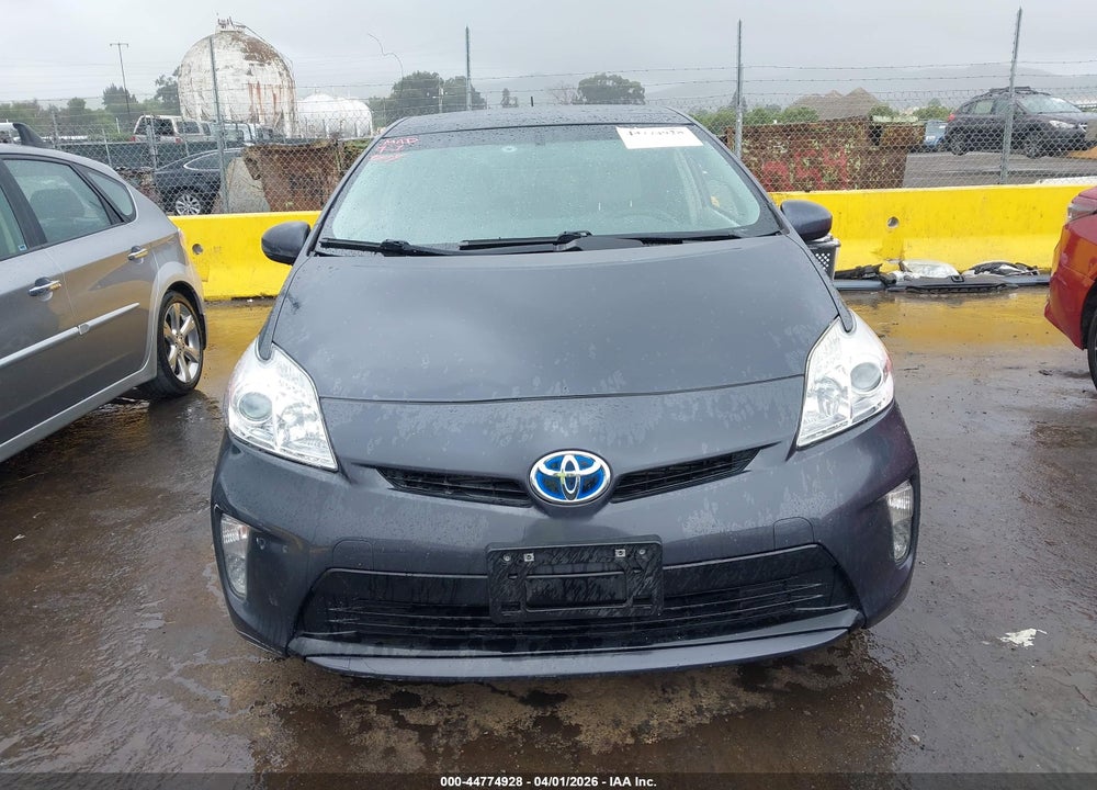 2012 TOYOTA PRIUS THREE VIN: JTDKN3DUXC1601813