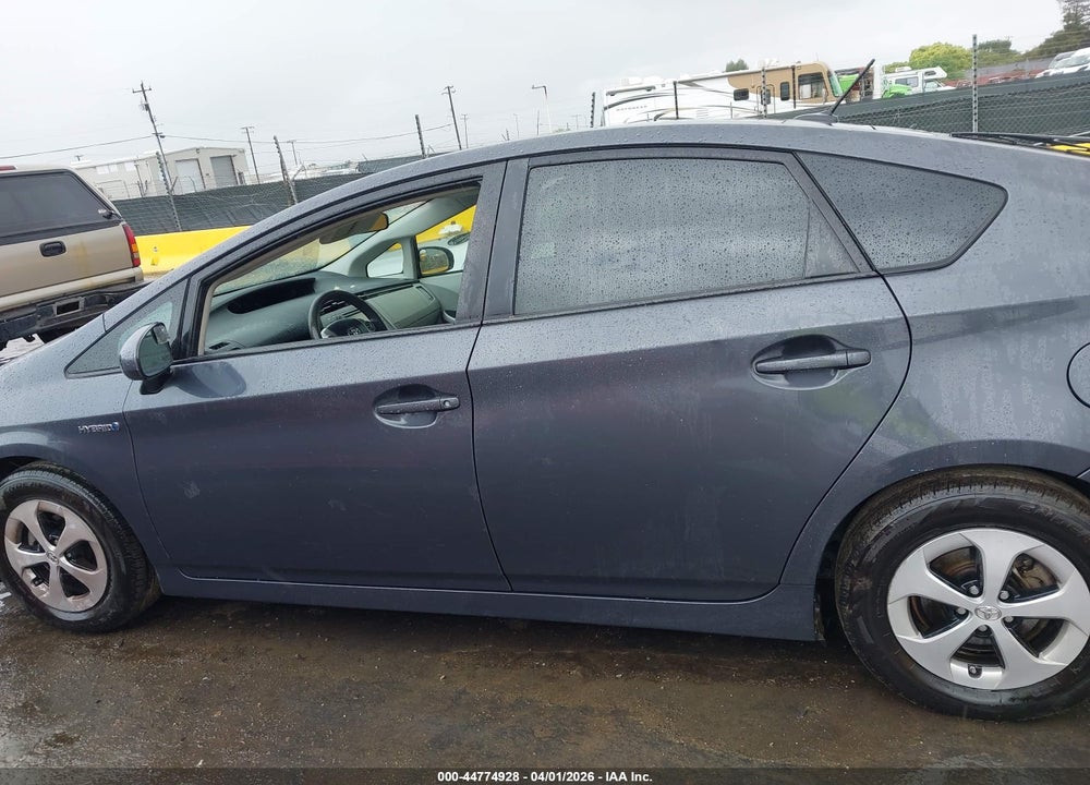 2012 TOYOTA PRIUS THREE VIN: JTDKN3DUXC1601813