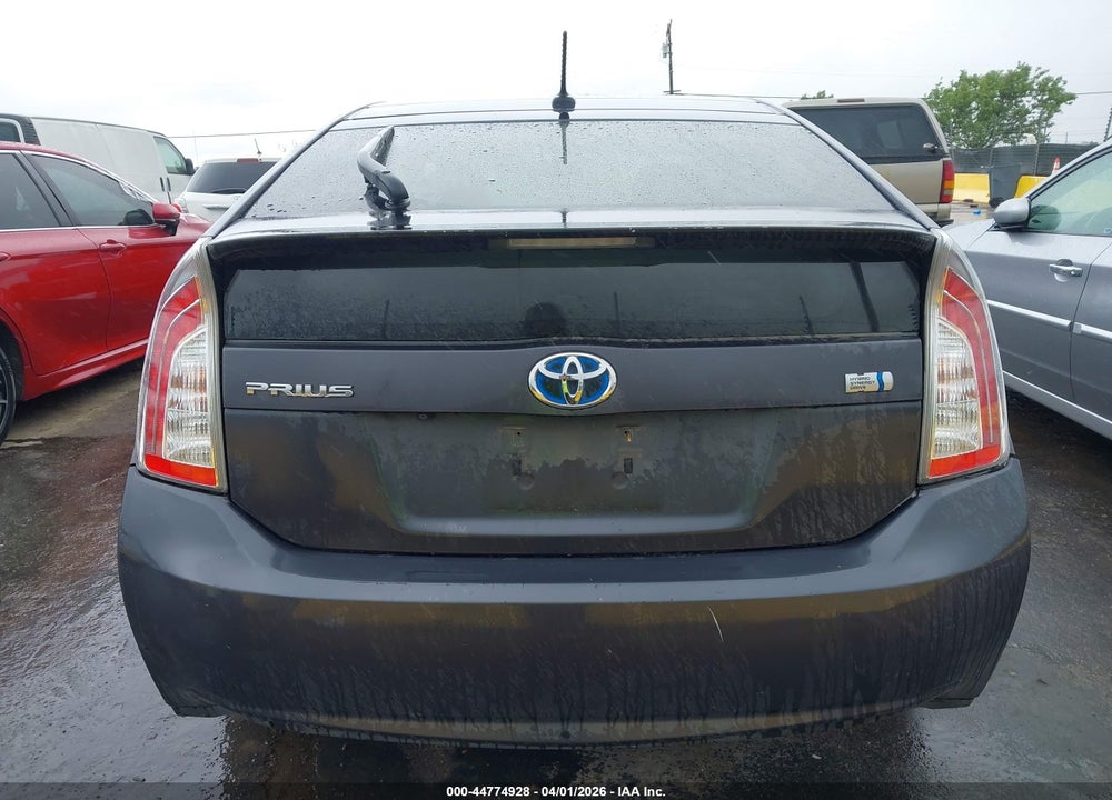 2012 TOYOTA PRIUS THREE VIN: JTDKN3DUXC1601813