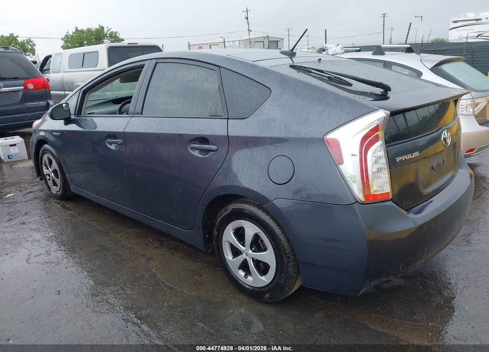 2012 TOYOTA PRIUS THREE VIN: JTDKN3DUXC1601813