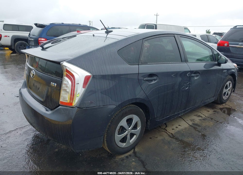 2012 TOYOTA PRIUS THREE VIN: JTDKN3DUXC1601813