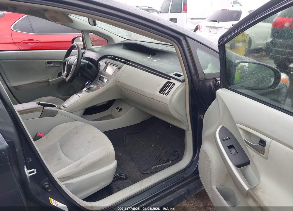 2012 TOYOTA PRIUS THREE VIN: JTDKN3DUXC1601813