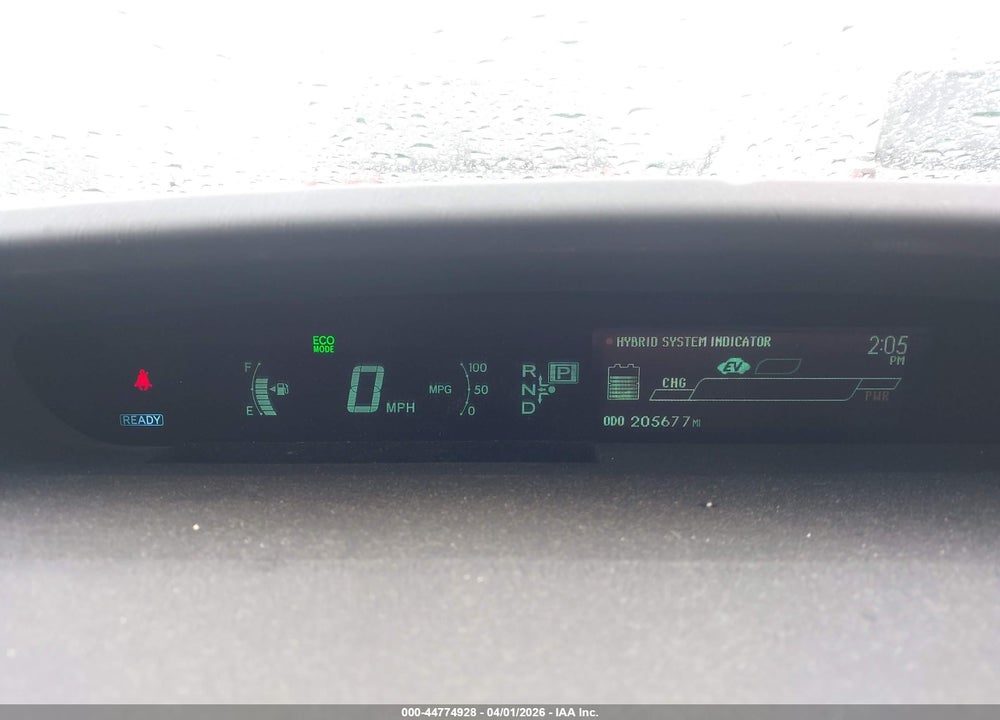 2012 TOYOTA PRIUS THREE VIN: JTDKN3DUXC1601813