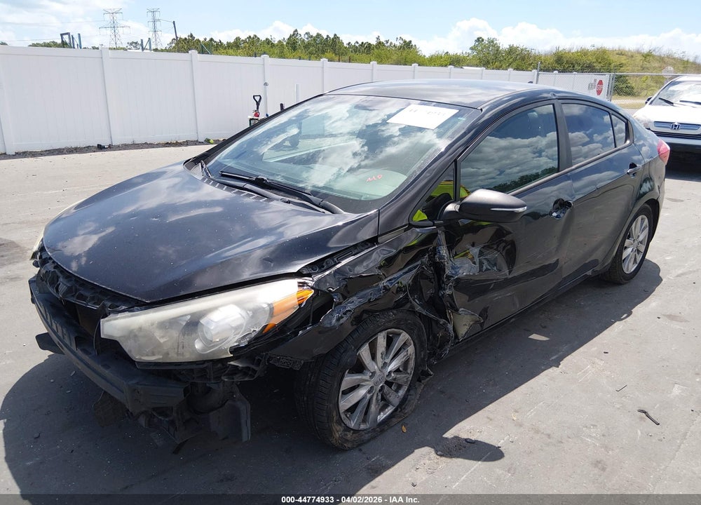 2016 KIA FORTE LX VIN: KNAFX4A66G5478627