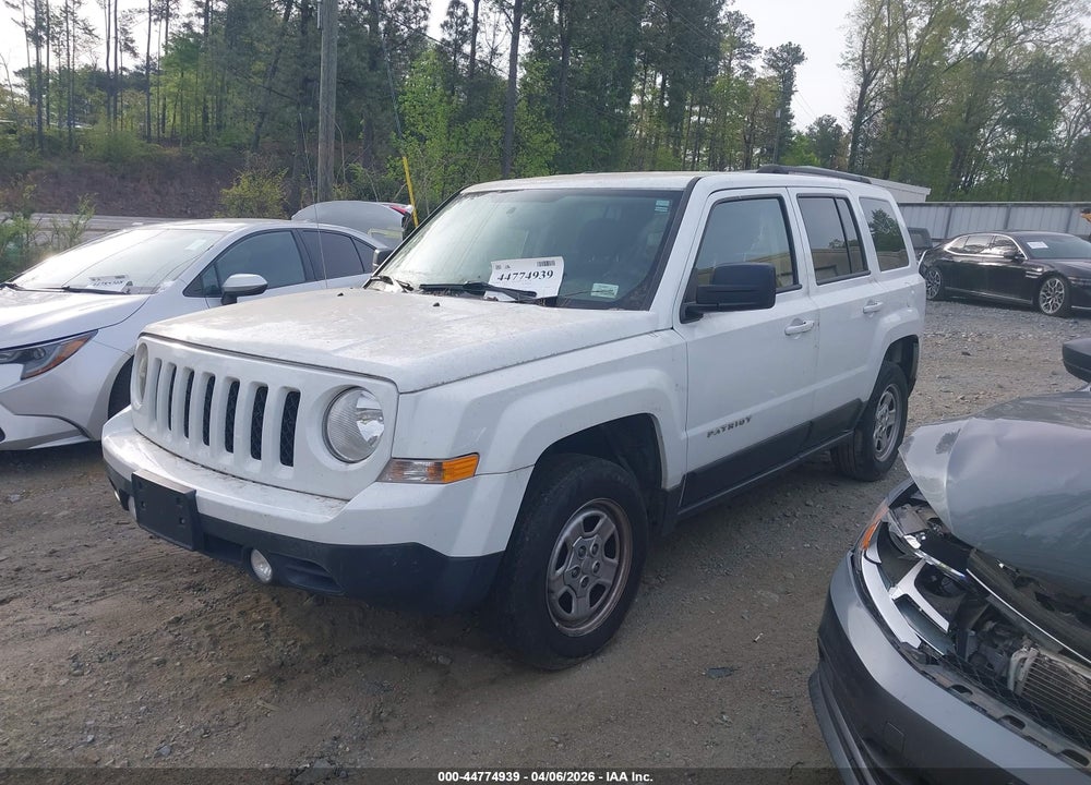 2016 JEEP PATRIOT SPORT VIN: 1C4NJRBB2GD713281