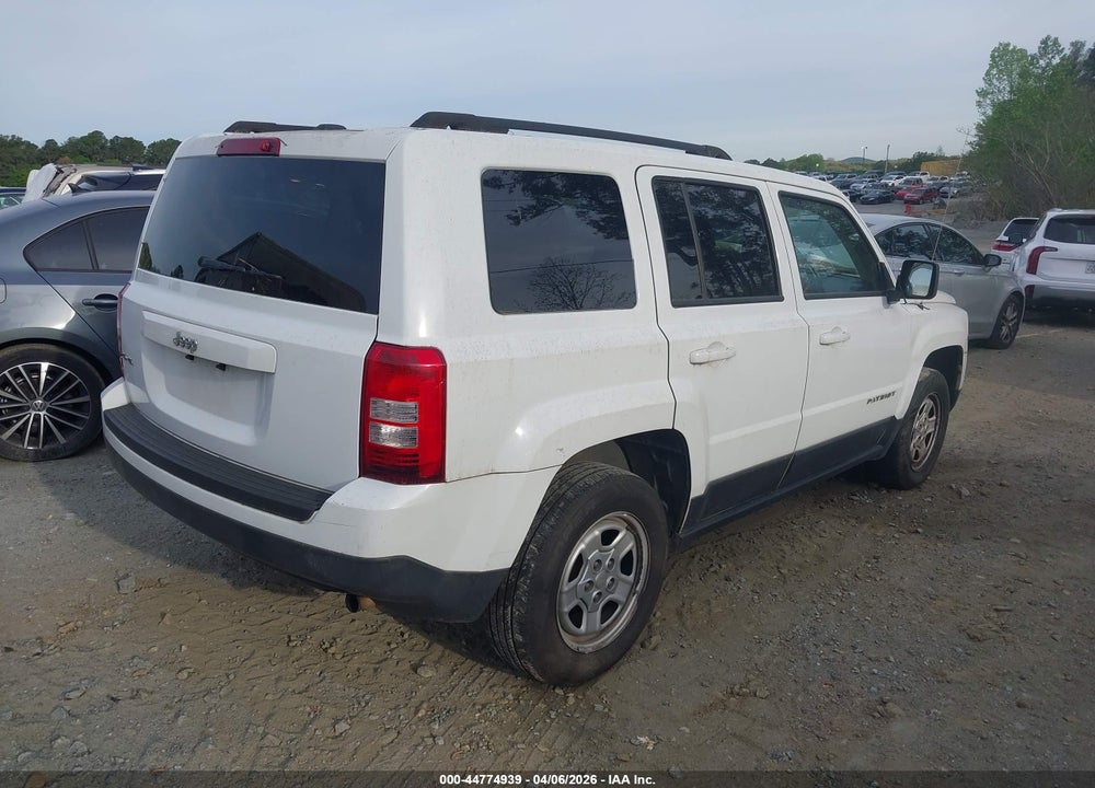 2016 JEEP PATRIOT SPORT VIN: 1C4NJRBB2GD713281