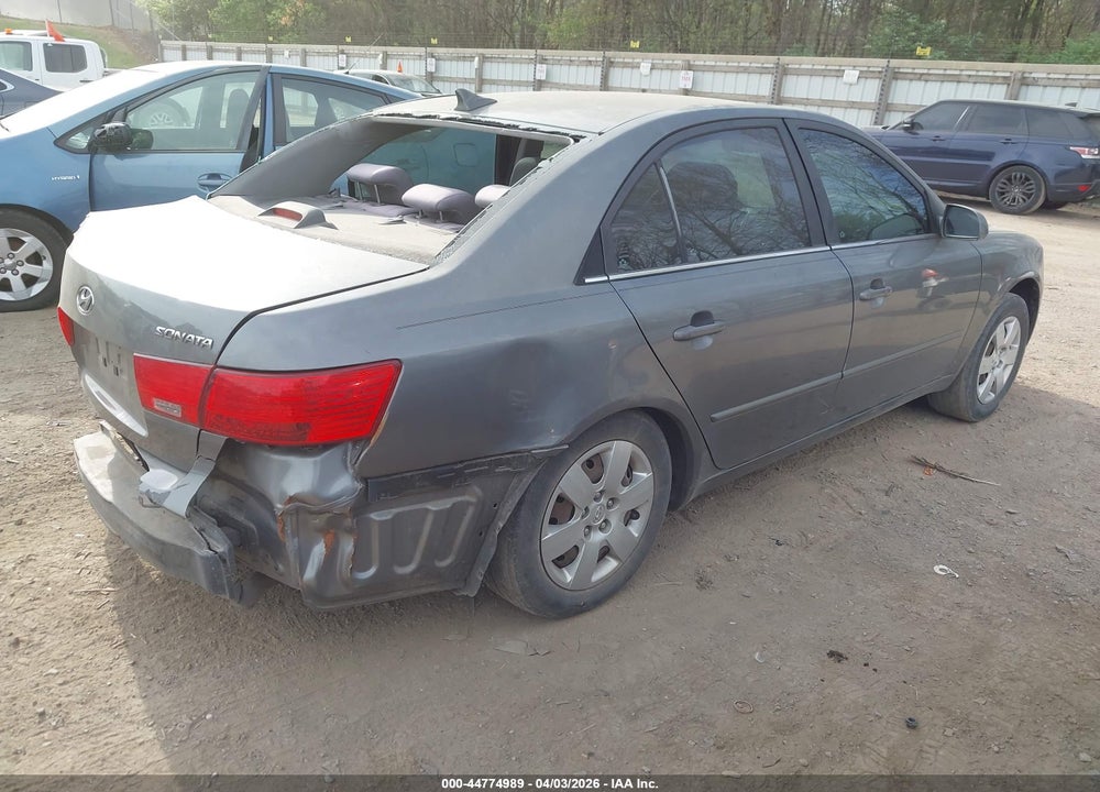 2009 HYUNDAI SONATA GLS VIN: 5NPET46C29H570894