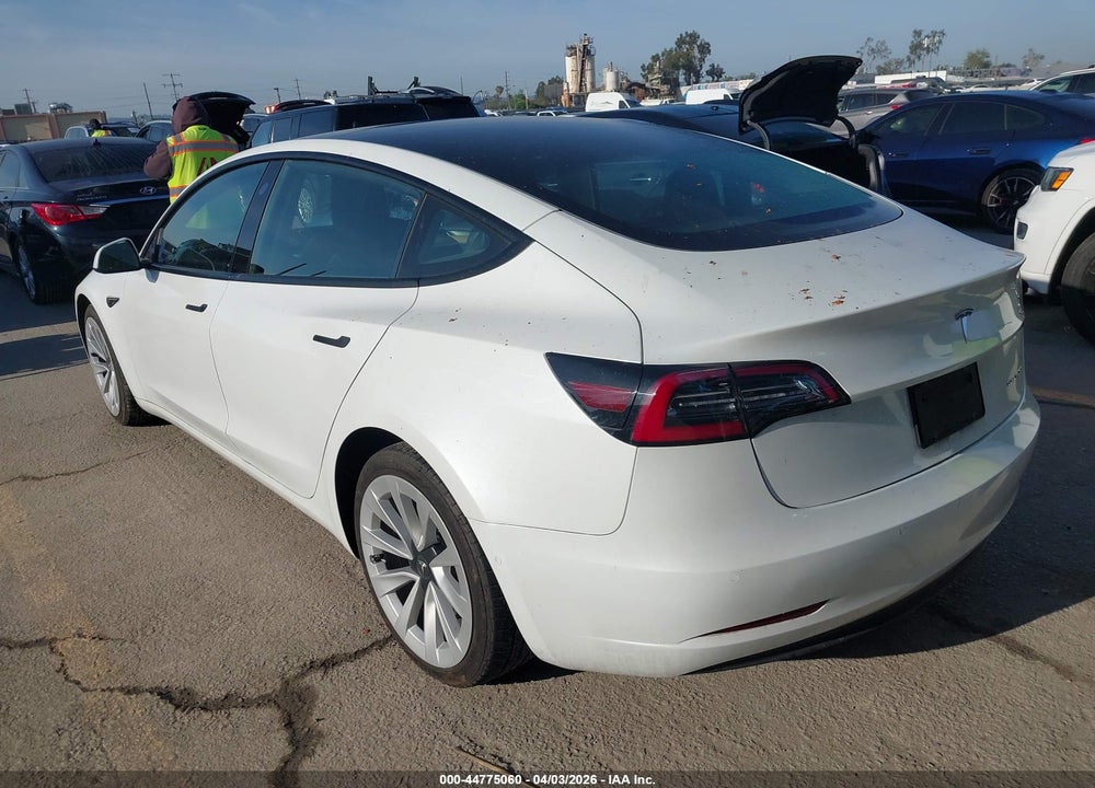 2021 TESLA MODEL 3 LONG RANGE DUAL MOTOR ALL-WHEEL DRIVE VIN: 5YJ3E1EB6MF997379