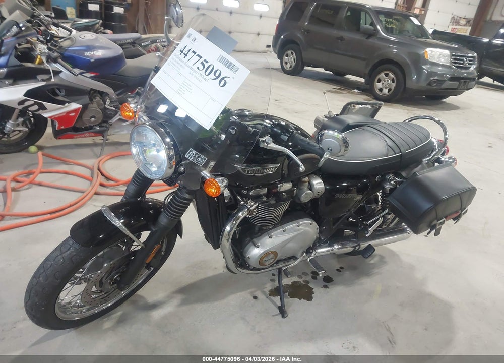 2020 TRIUMPH MOTORCYCLE BONNEVILLE T120/BLACK/BUD EKINS VIN: SMTD40HL5LT973383