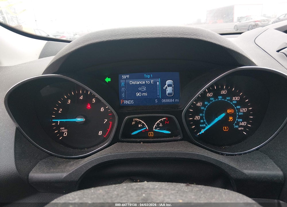 2014 FORD ESCAPE S VIN: 1FMCU0F7XEUA98052