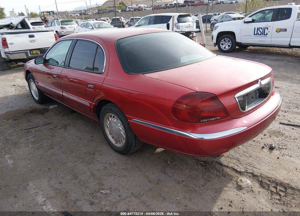 1998 LINCOLN CONTINENTAL VIN: 1LNFM97V4WY700470