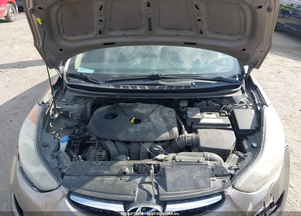 2013 HYUNDAI ELANTRA GLS VIN: 5NPDH4AE3DH313631