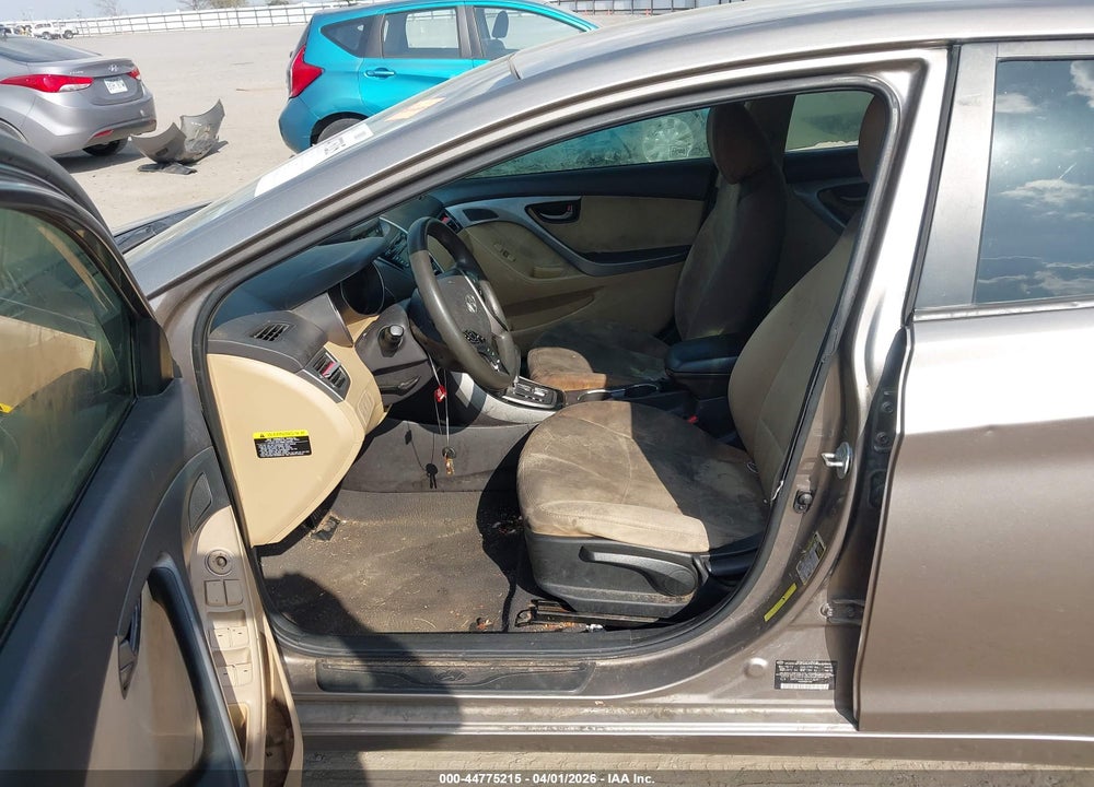 2013 HYUNDAI ELANTRA GLS VIN: 5NPDH4AE3DH313631