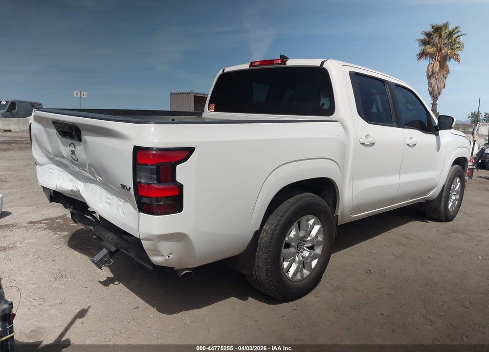 2022 NISSAN FRONTIER SV 4X2 VIN: 1N6ED1EJ6NN646992