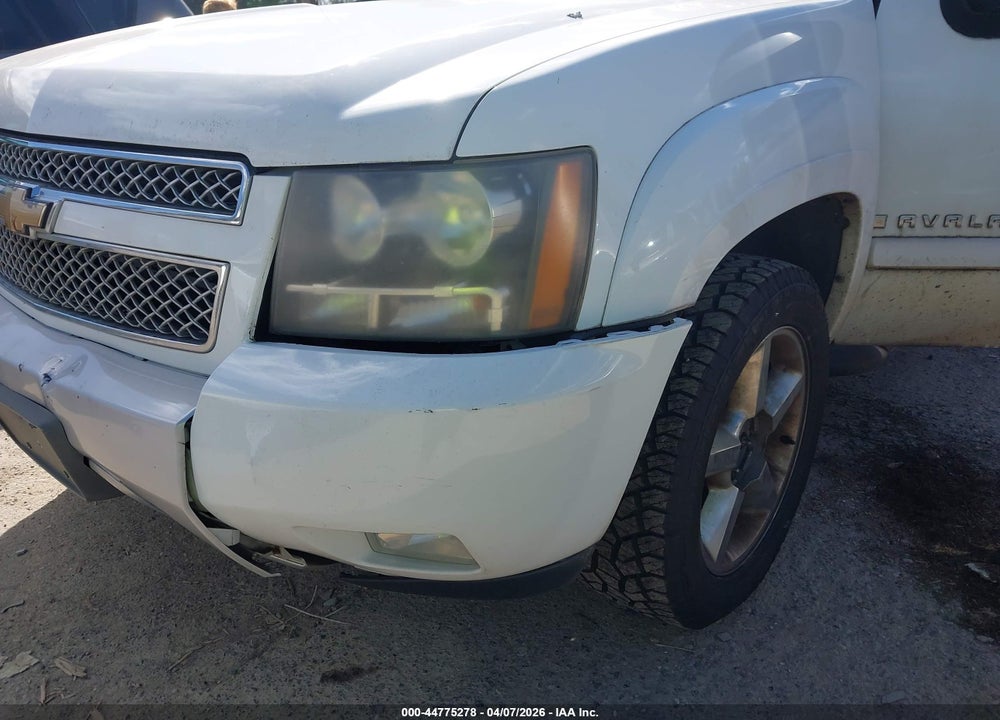 2007 CHEVROLET AVALANCHE 1500 LT VIN: 3GNFK12387G304921