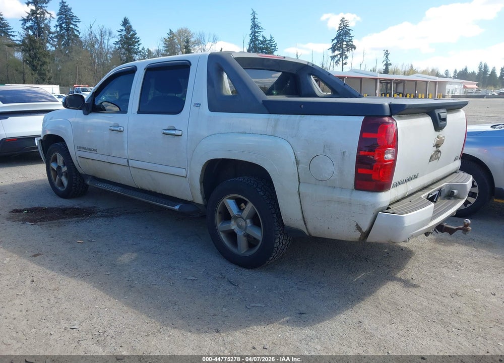 2007 CHEVROLET AVALANCHE 1500 LT VIN: 3GNFK12387G304921