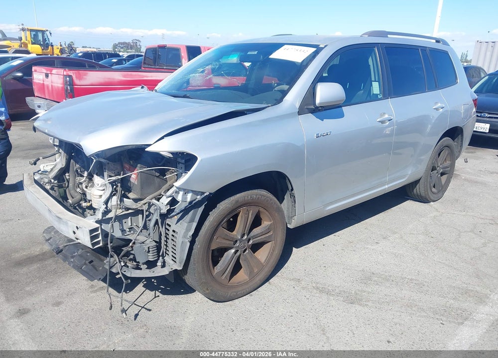 2008 TOYOTA HIGHLANDER SPORT VIN: JTEDS43A982022078