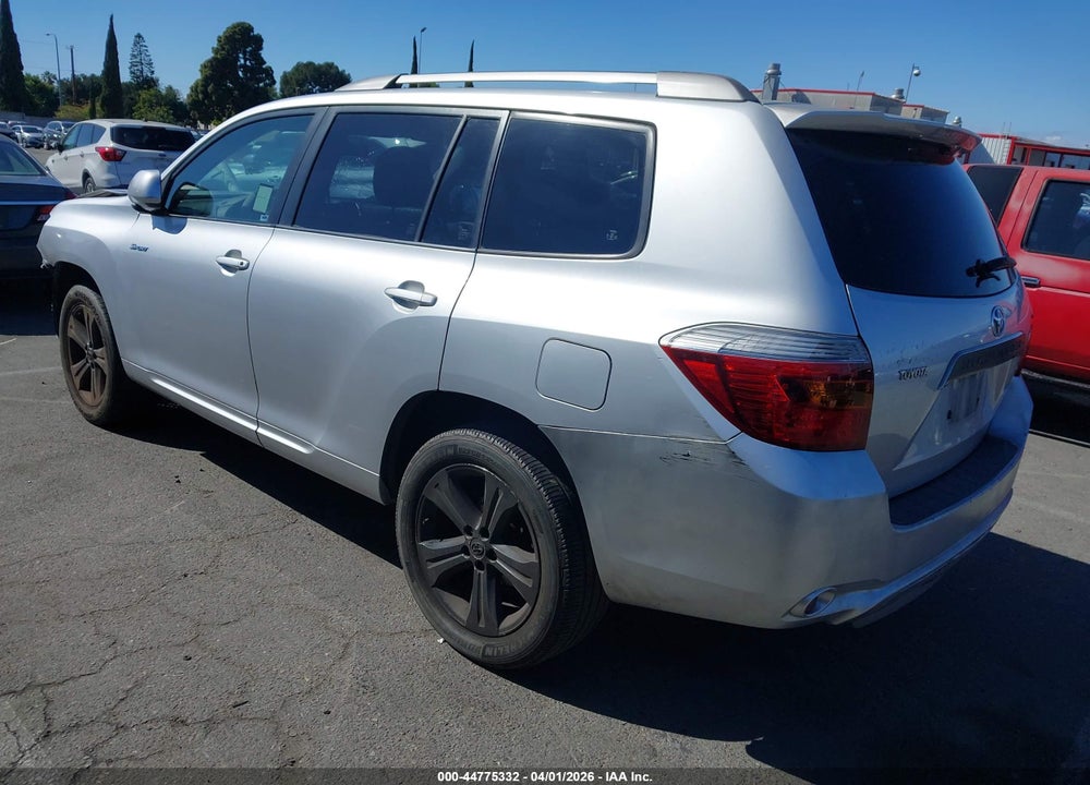 2008 TOYOTA HIGHLANDER SPORT VIN: JTEDS43A982022078