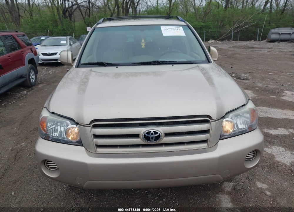 2006 TOYOTA HIGHLANDER V6 VIN: JTEEP21A160150689