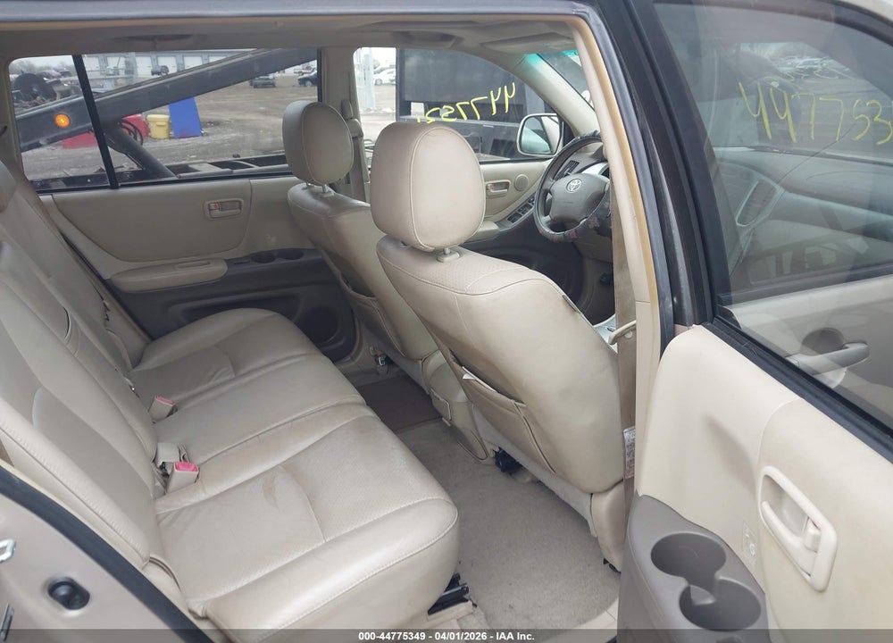 2006 TOYOTA HIGHLANDER V6 VIN: JTEEP21A160150689