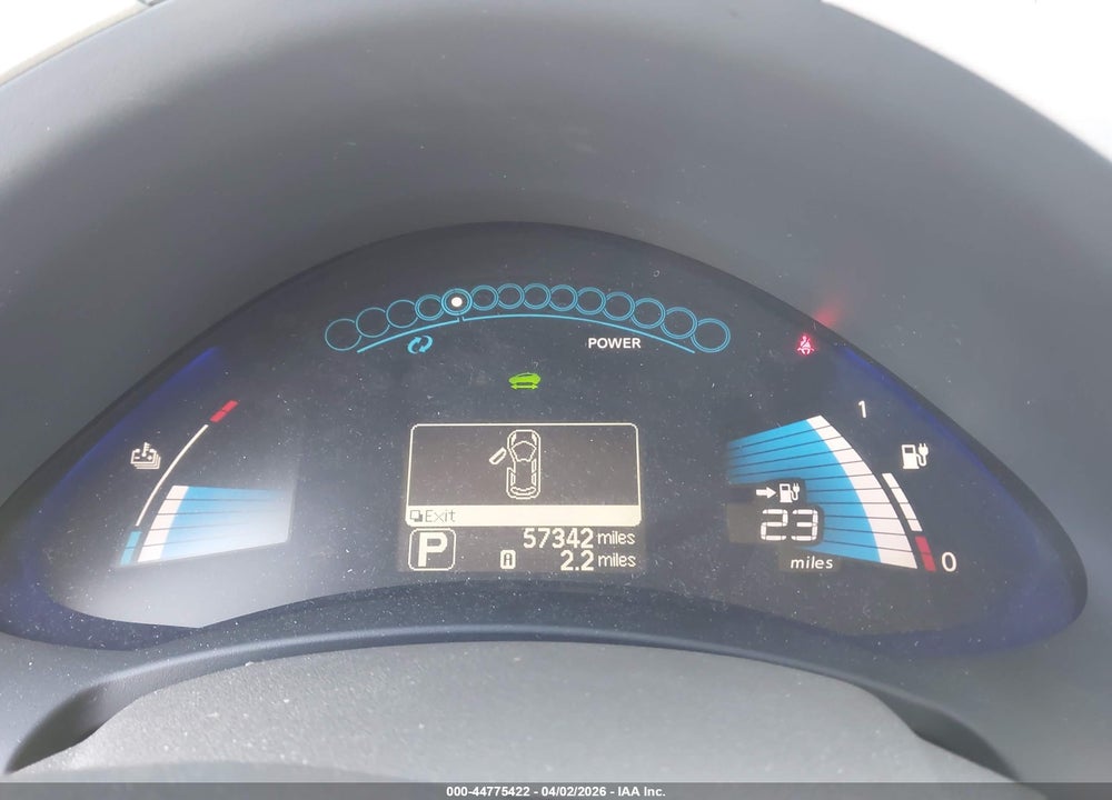 2011 NISSAN LEAF VIN: JN1AZ0CP6BT009065