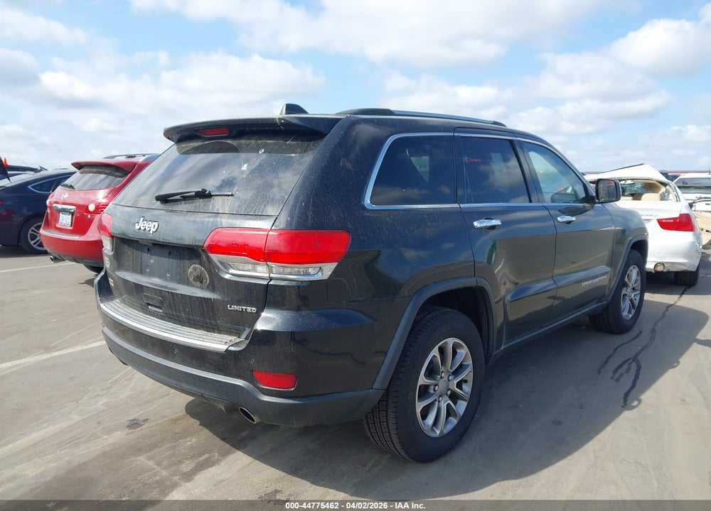2014 JEEP GRAND CHEROKEE LIMITED VIN: 1C4RJEBG5EC460675