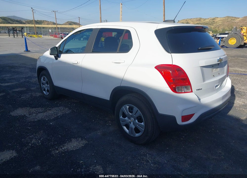 2017 CHEVROLET TRAX LS VIN: 3GNCJKSB7HL269879