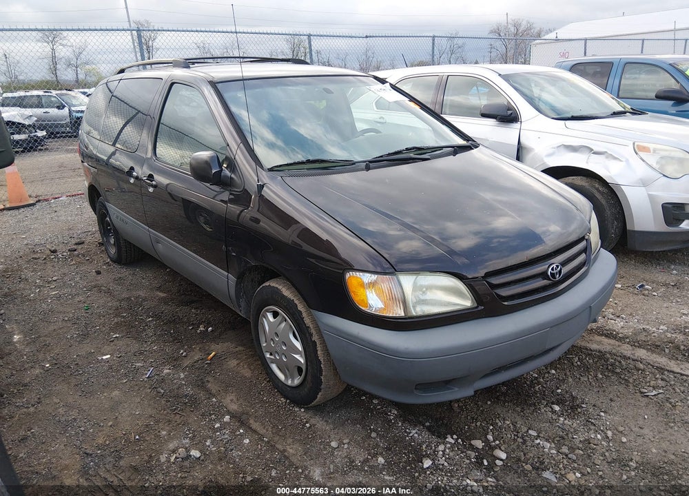 2002 TOYOTA SIENNA LE VIN: 4T3ZF13C42U490717