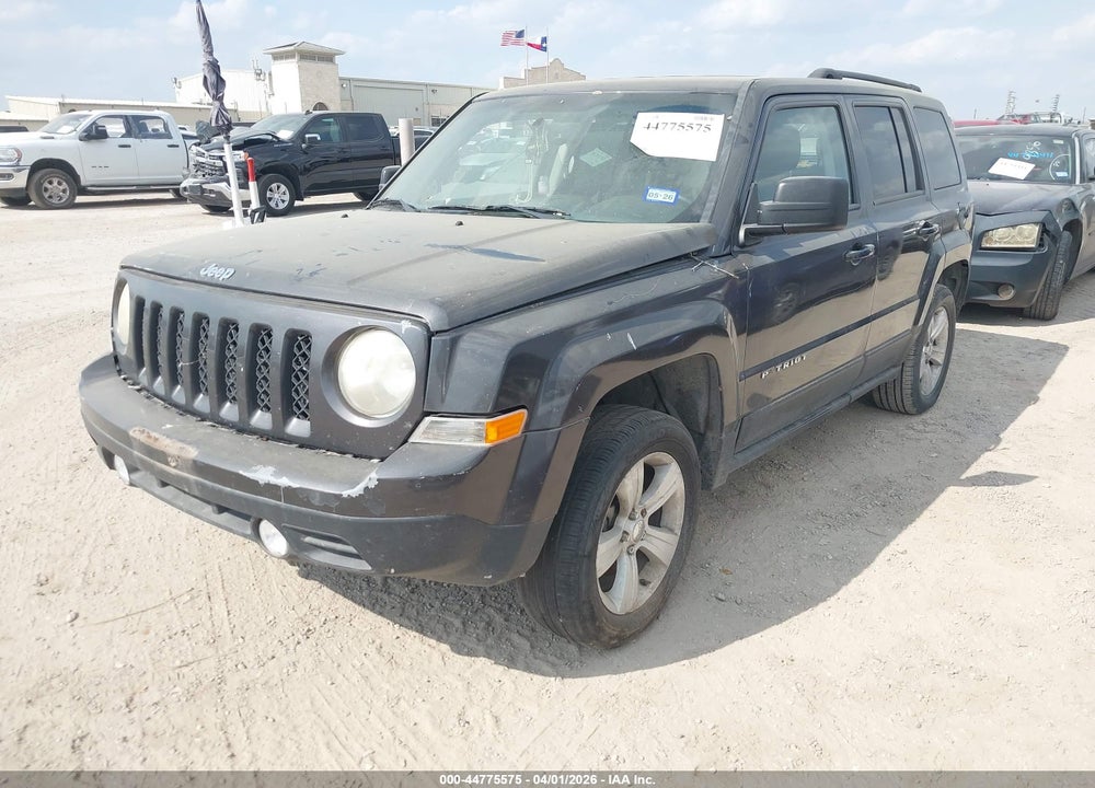 2017 JEEP PATRIOT LATITUDE FWD VIN: 1C4NJPFA7HD116134