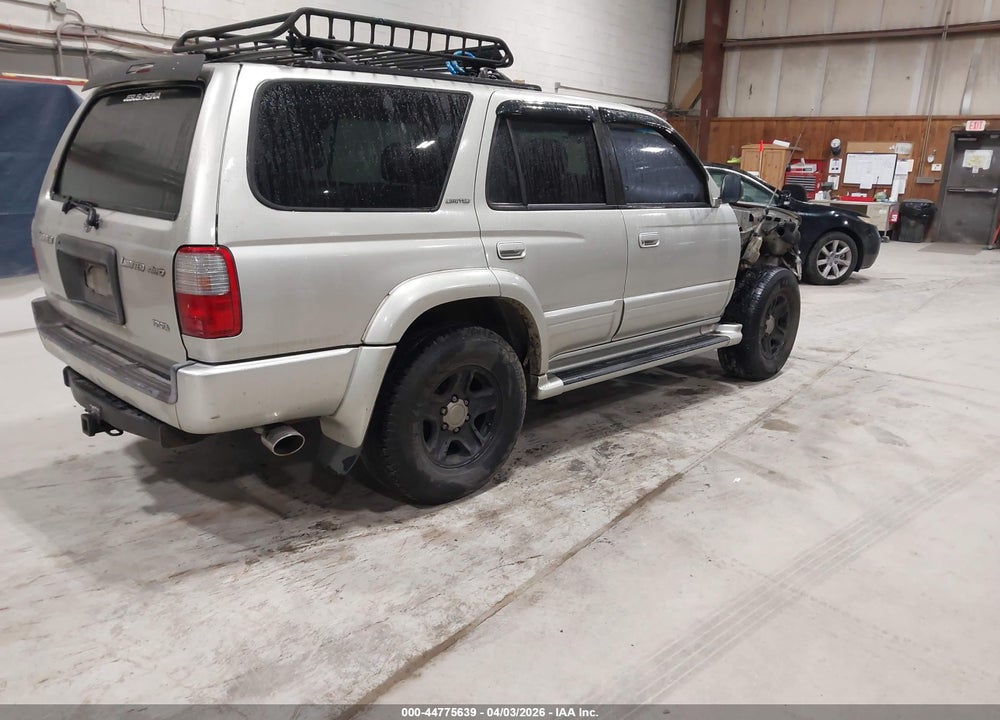2000 TOYOTA 4RUNNER LIMITED V6 VIN: JT3HN87R8Y9038837