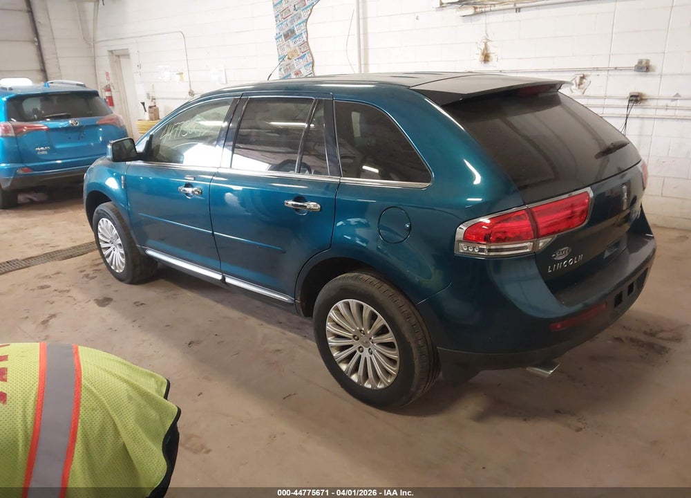 2011 LINCOLN MKX VIN: 2LMDJ6JK1BBJ06489