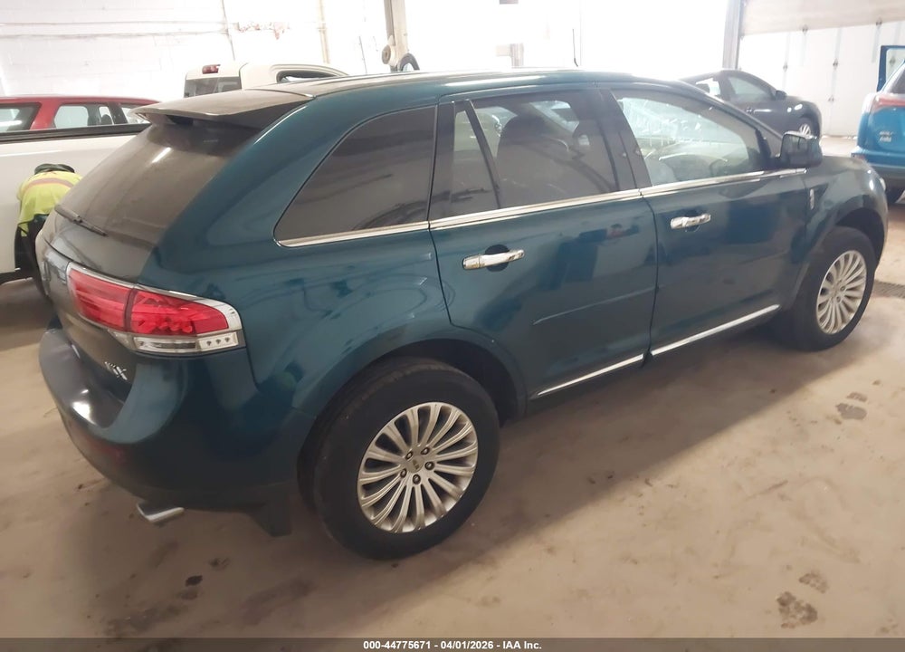 2011 LINCOLN MKX VIN: 2LMDJ6JK1BBJ06489