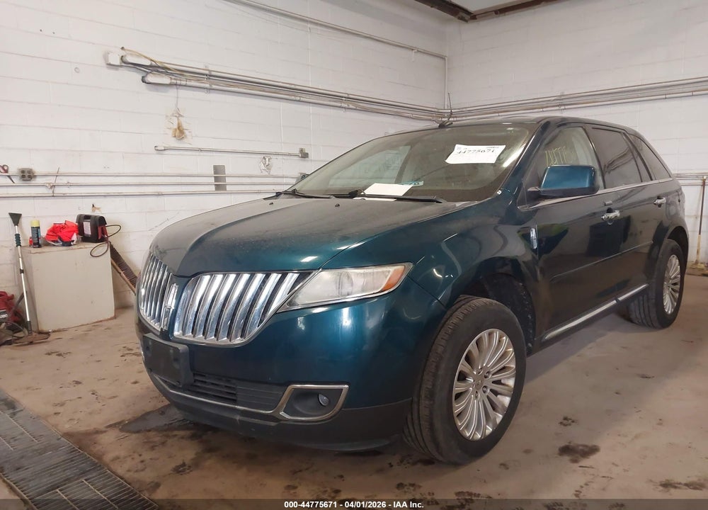 2011 LINCOLN MKX VIN: 2LMDJ6JK1BBJ06489