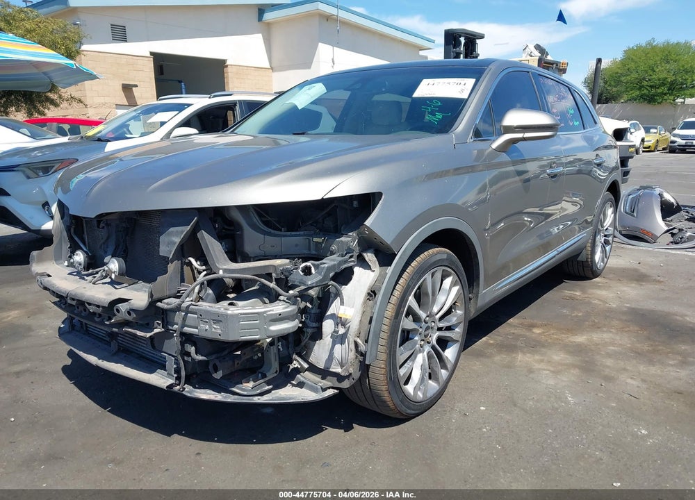 2016 LINCOLN MKX RESERVE VIN: 2LMTJ6LP0GBL61923