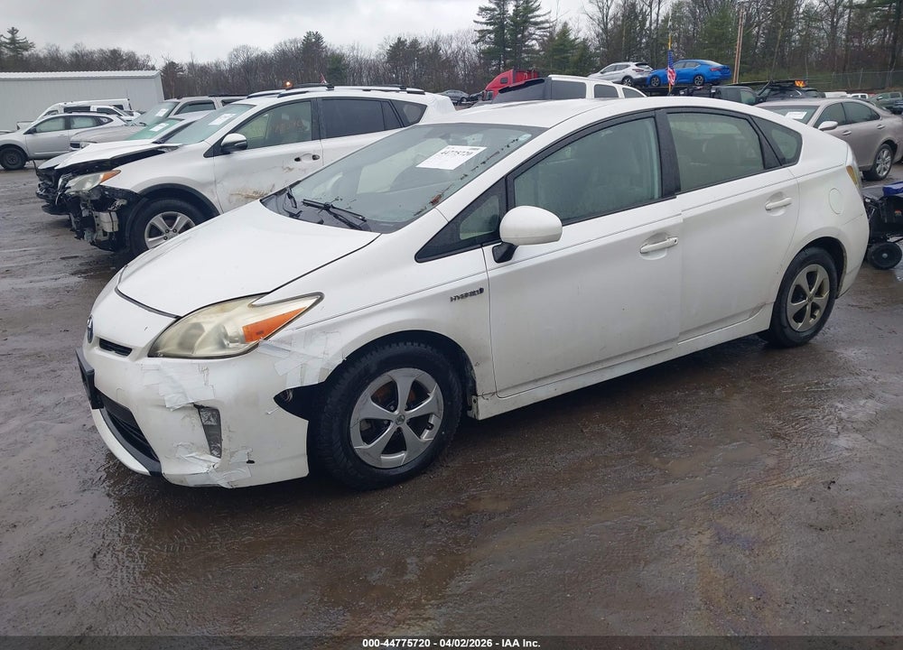 2012 TOYOTA PRIUS TWO VIN: JTDKN3DU6C5439588