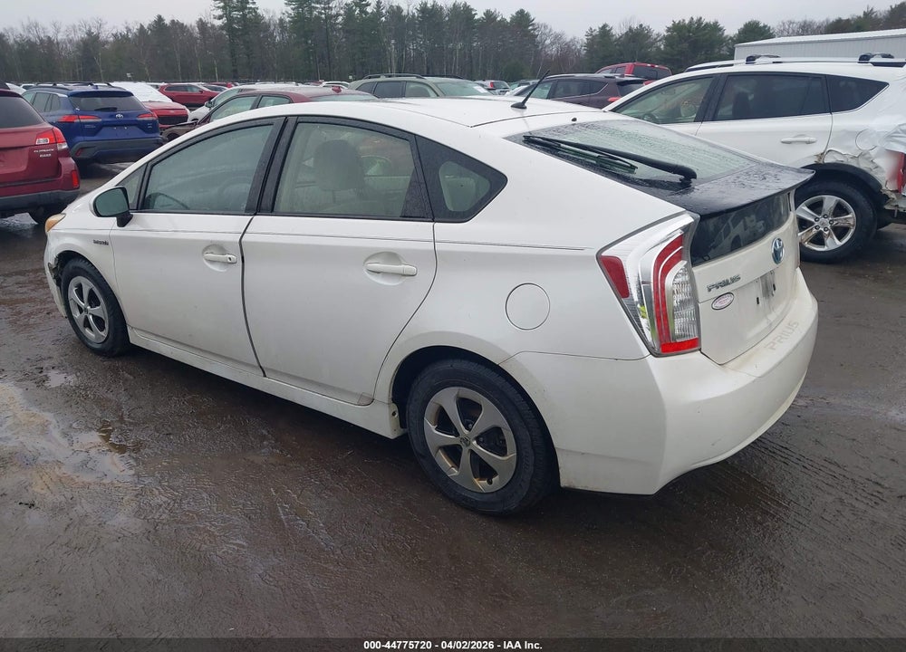 2012 TOYOTA PRIUS TWO VIN: JTDKN3DU6C5439588