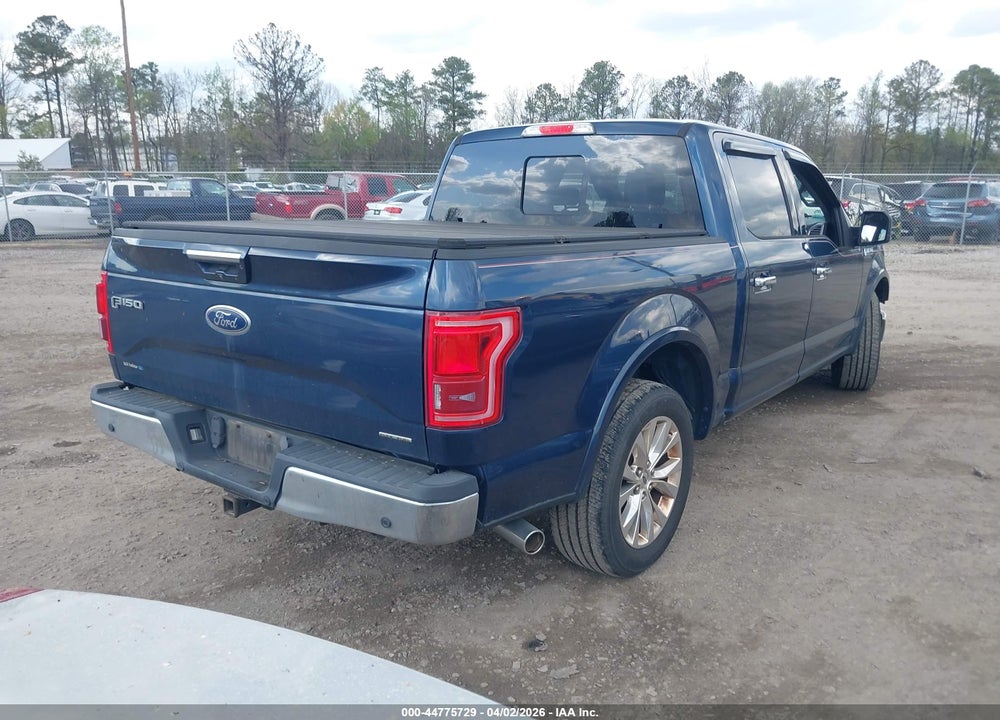 2016 FORD F-150 LARIAT VIN: 1FTEW1CF0GFB08930