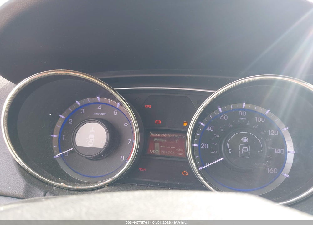 2012 HYUNDAI SONATA GLS VIN: 5NPEB4AC5CH472802