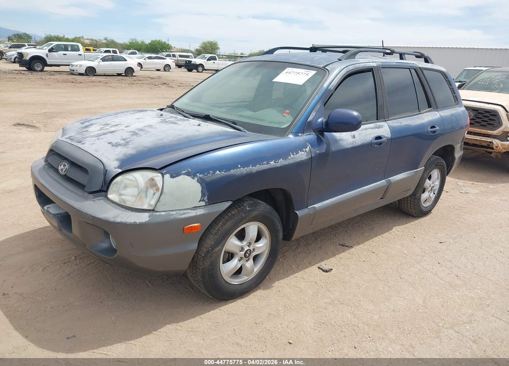 2006 HYUNDAI SANTA FE GLS/LIMITED VIN: KM8SC13E16U091385