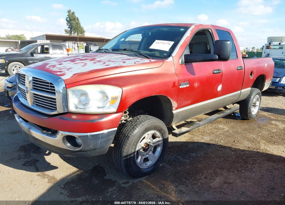 2008 DODGE RAM 2500 SLT/POWER WAGON VIN: 3D7KS28AX8G121336