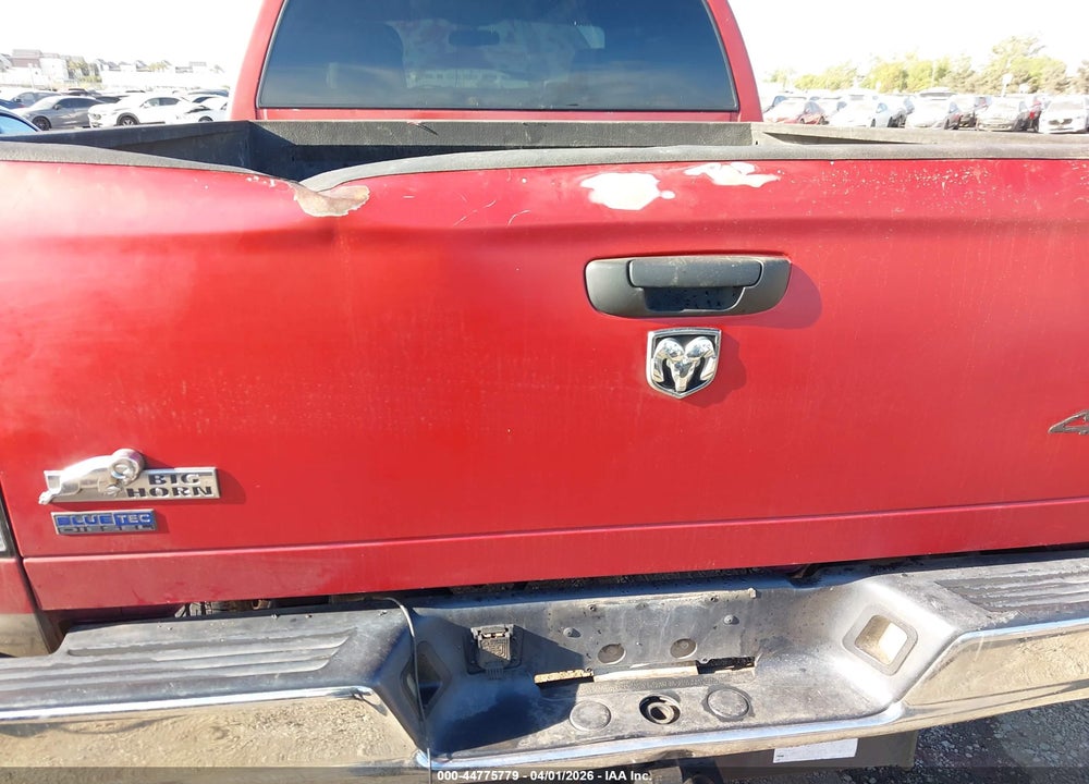 2008 DODGE RAM 2500 SLT/POWER WAGON VIN: 3D7KS28AX8G121336