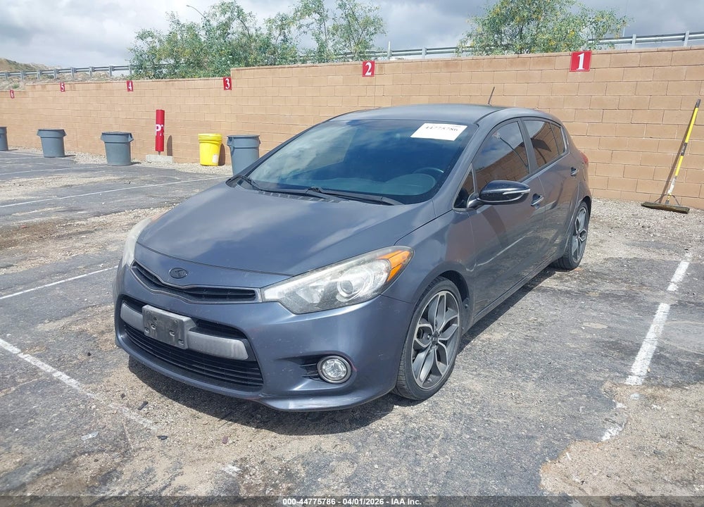 2016 KIA FORTE SX VIN: KNAFZ5A33G5494547