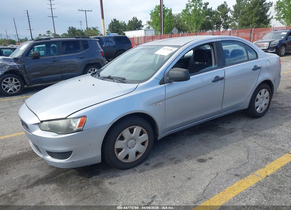 2008 MITSUBISHI LANCER DE VIN: JA3AU16UX8U034443