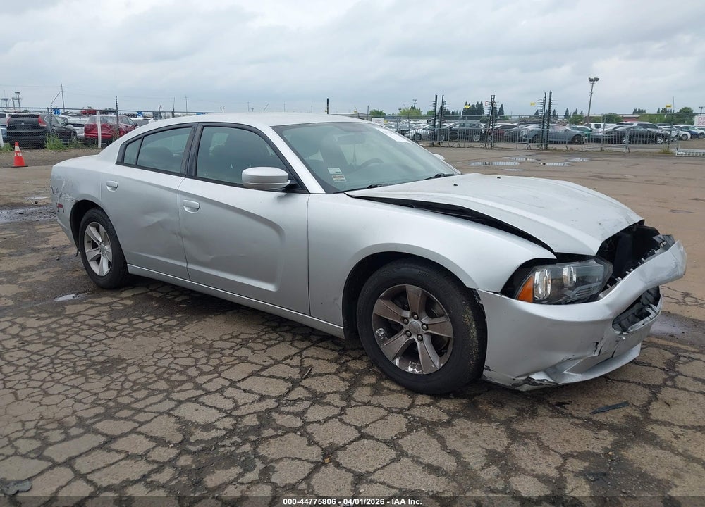 2012 DODGE CHARGER SE VIN: 2C3CDXBG8CH215862