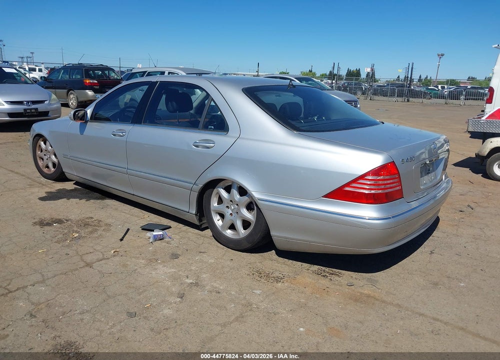 2005 MERCEDES-BENZ S 430 4MATIC VIN: WDBNG83J15A459476
