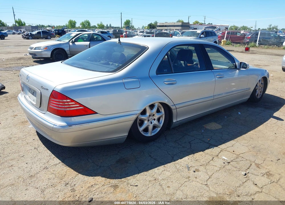 2005 MERCEDES-BENZ S 430 4MATIC VIN: WDBNG83J15A459476