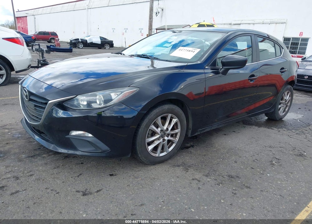 2014 MAZDA 3 I GRAND TOURING VIN: JM1BM1M74E1104406